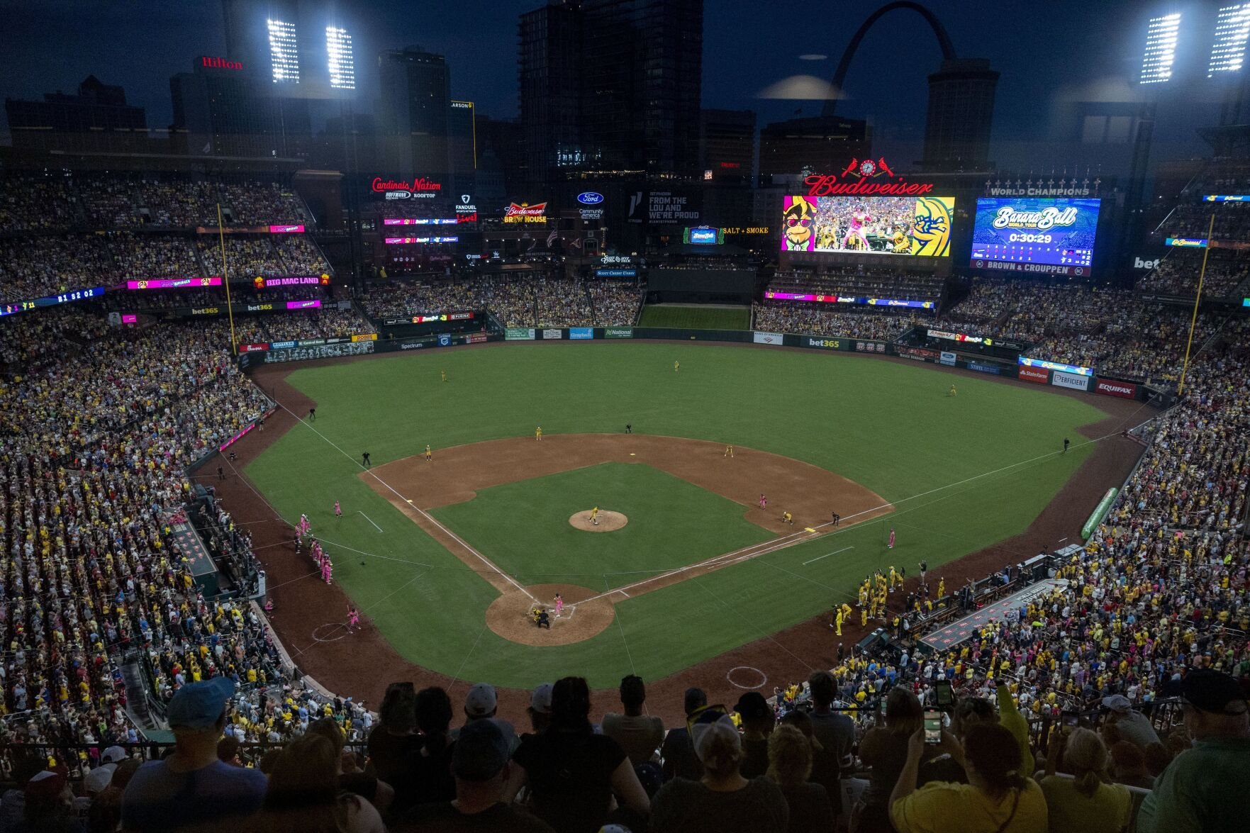 Bananaball comes to Busch